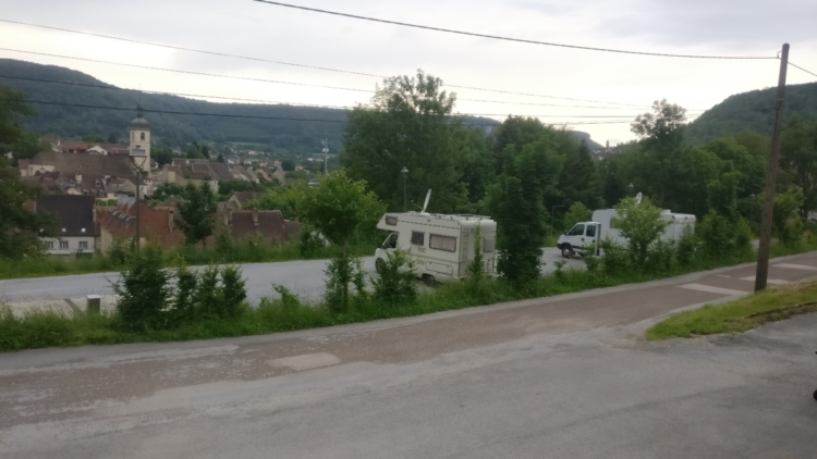 Ornans' camping-car area 2